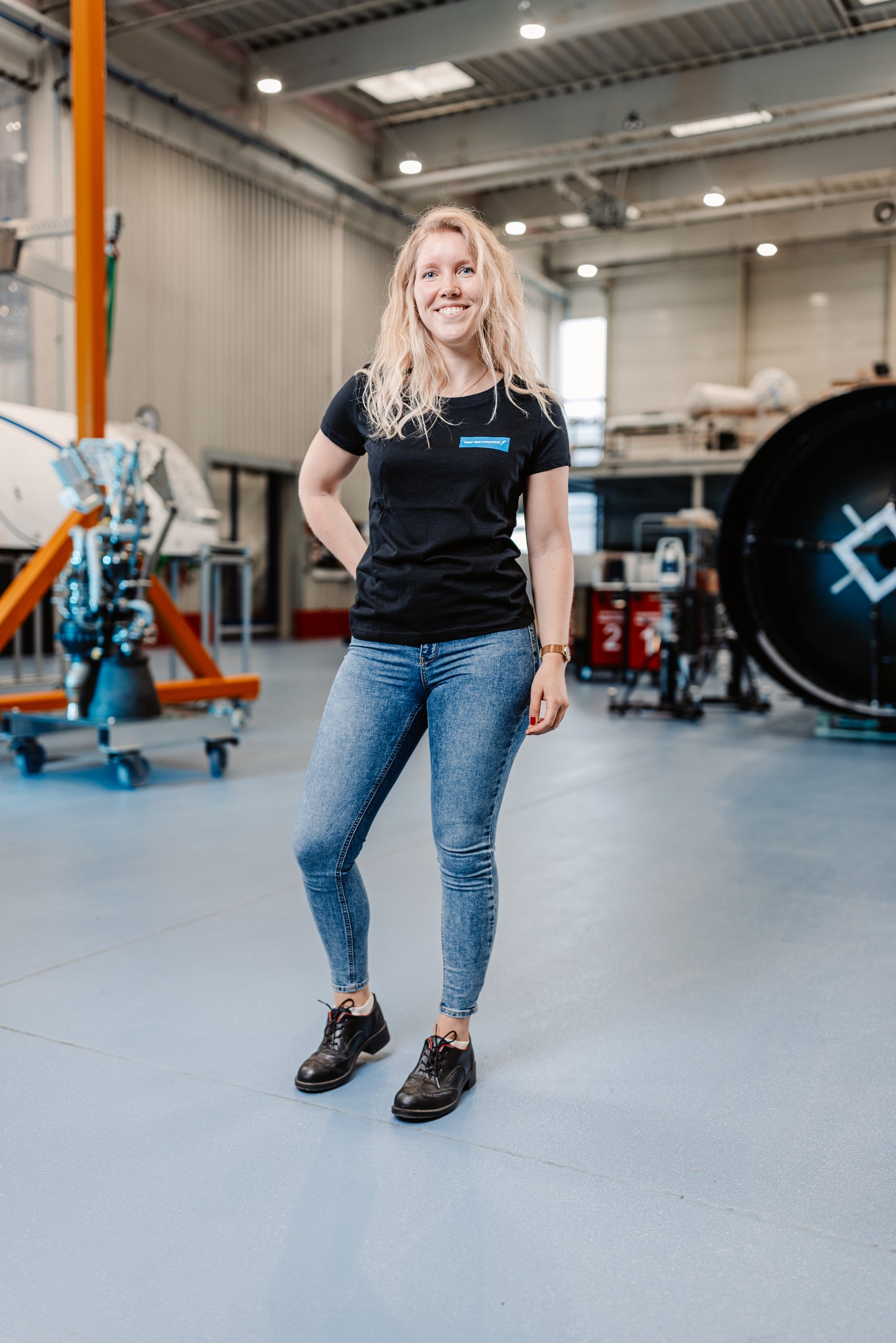 Women T-Shirt Isar Aerospace Black