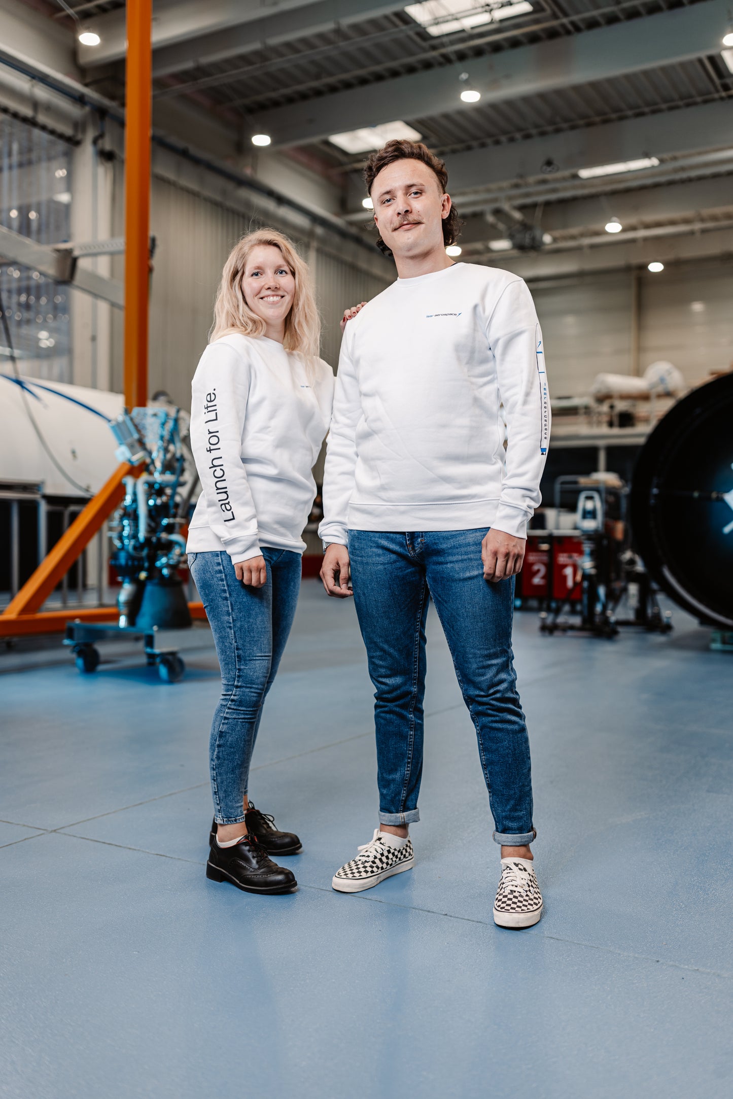 Unisex Crewneck Launch for Life