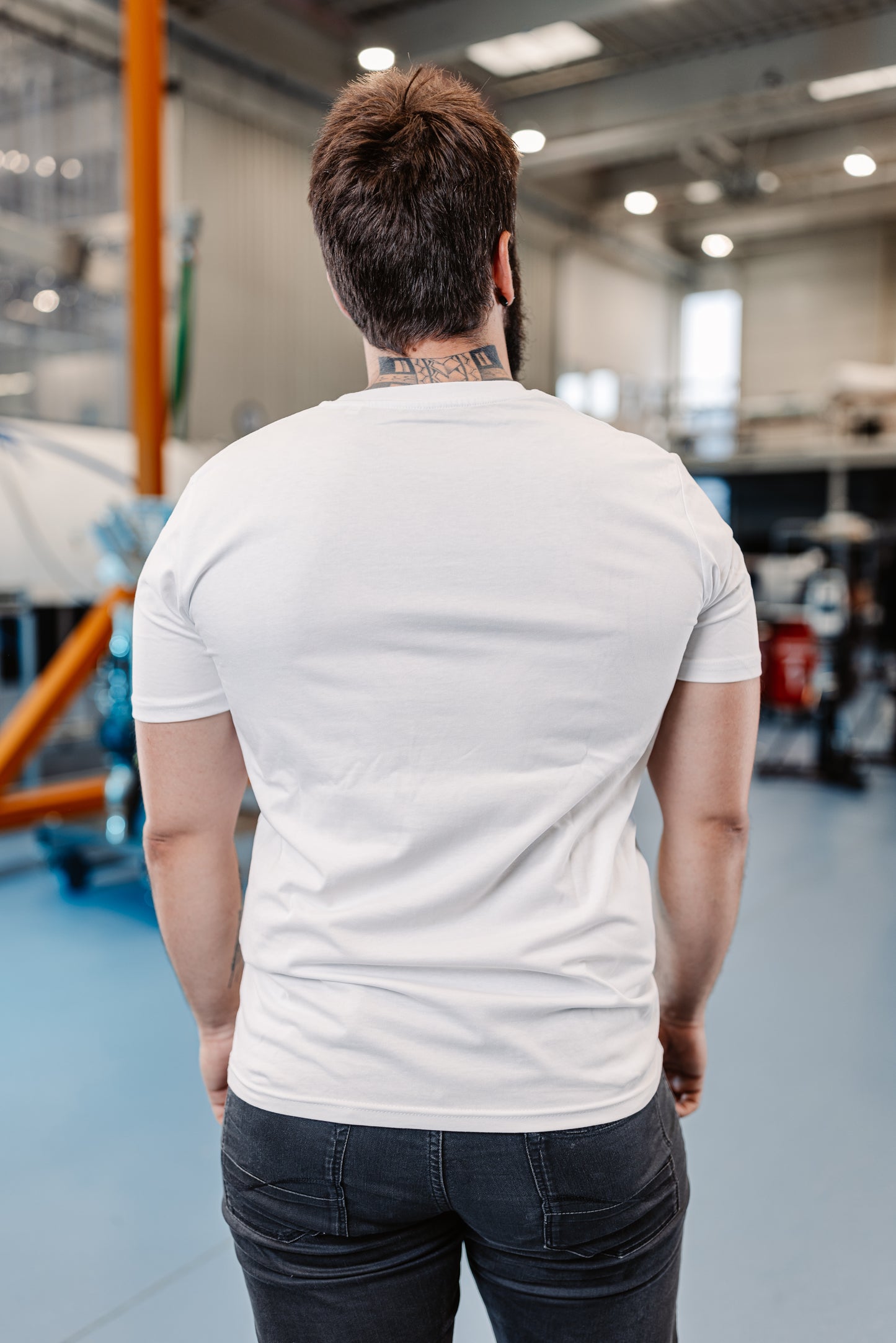 Men T-Shirt Isar Aerospace White