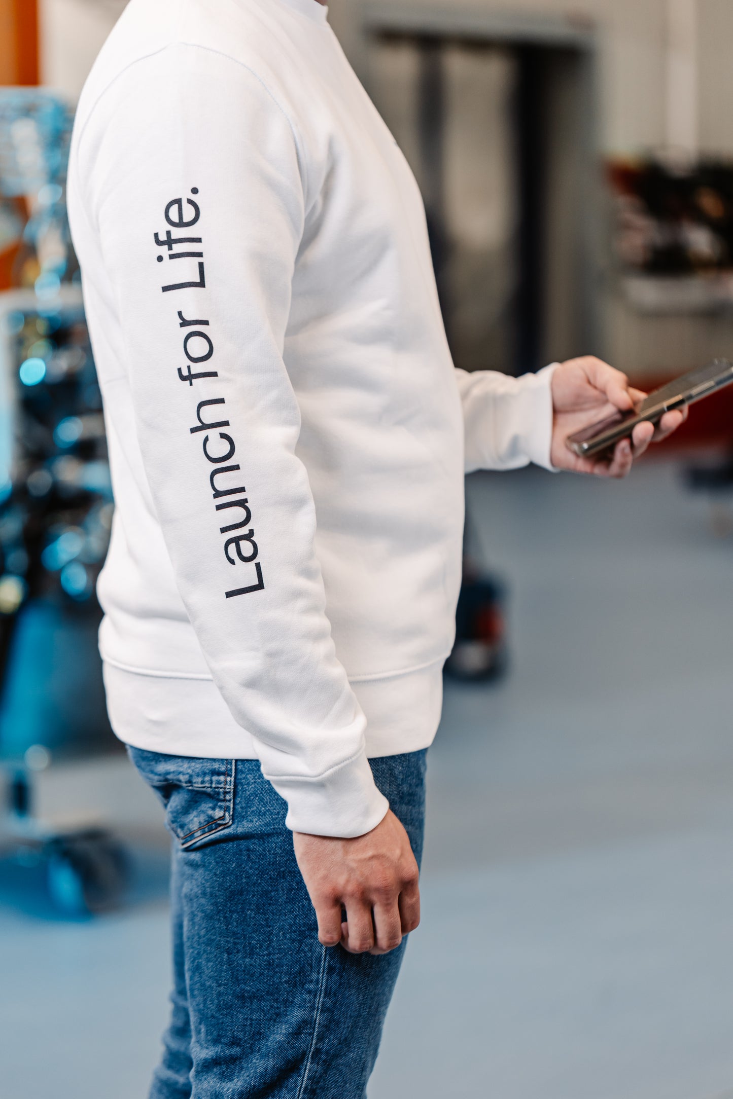 Unisex Crewneck Launch for Life
