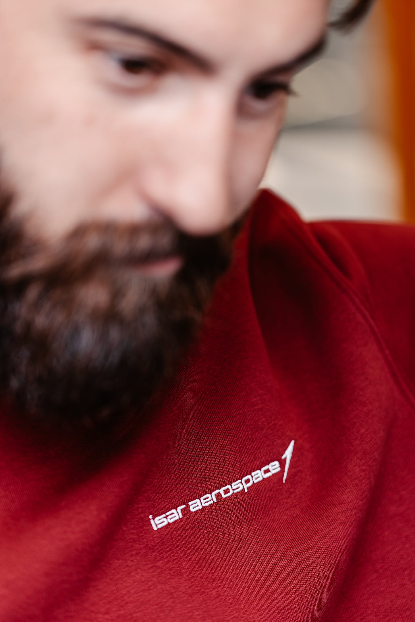 Unisex Crewneck Isar Aerospace Burgundy