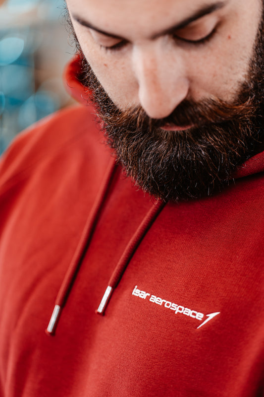 Men Hoodie Isar Aerospace Burgundy