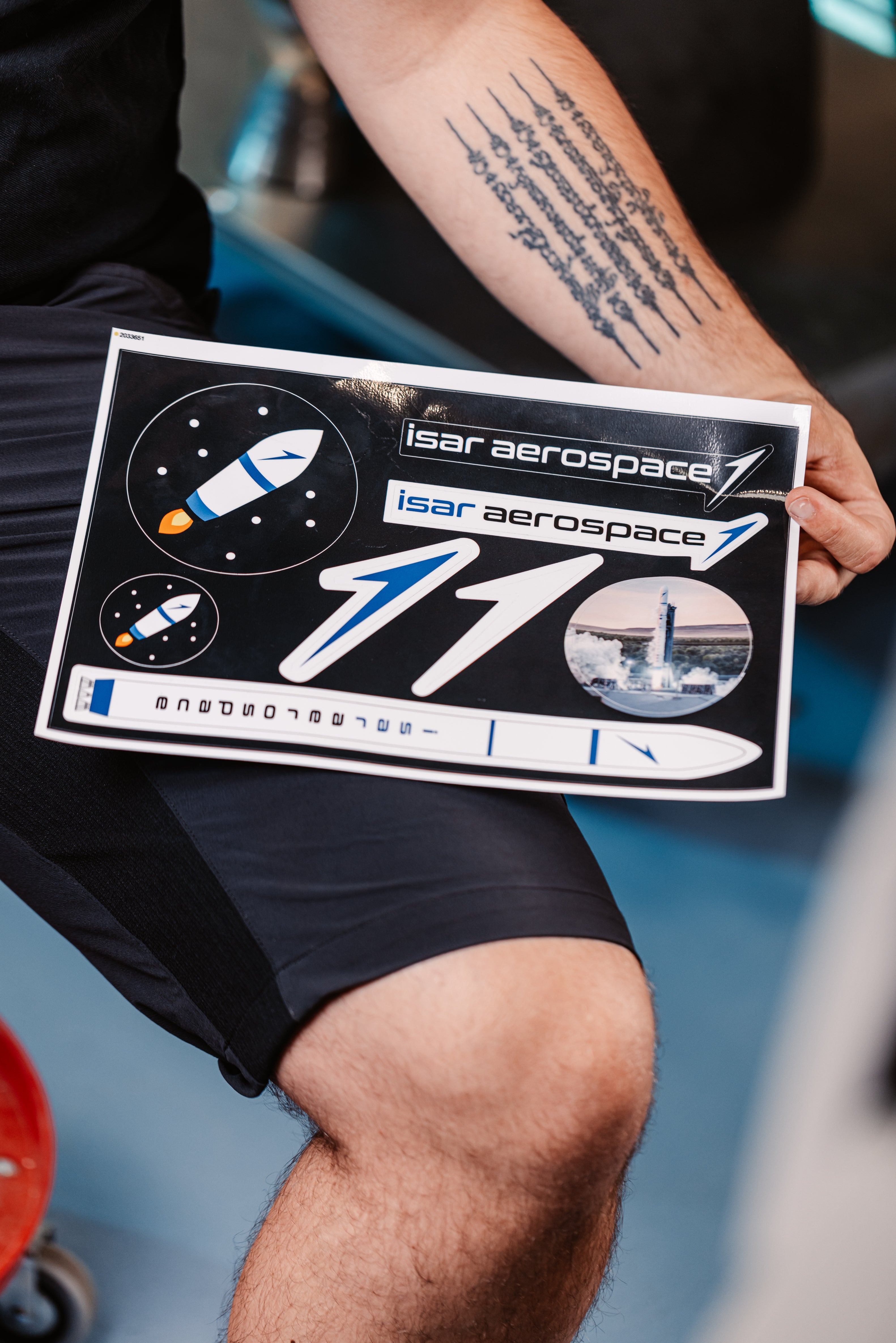 Isar Aerospace Sticker Set – Isar Aerospace SE